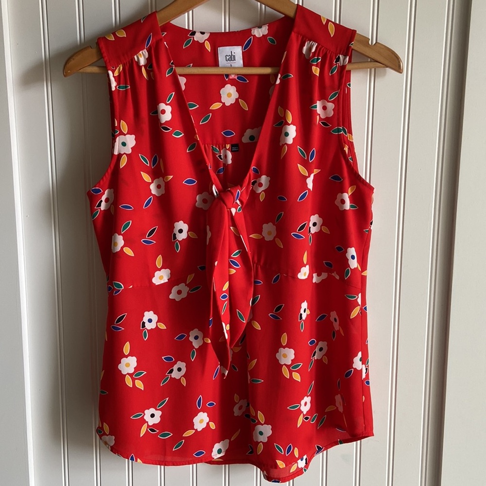 Cabi Tied Up Top NWOT